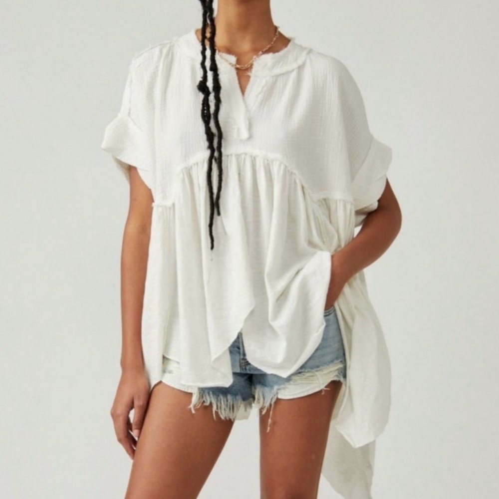 NWOT We the free sugar baby doll tunic top